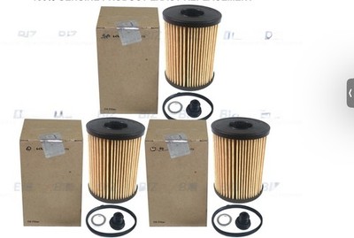 3PCS OEM 263502S000 Engine Oil Filters 20-24 Hyundai Kia 2.5L 263502S000