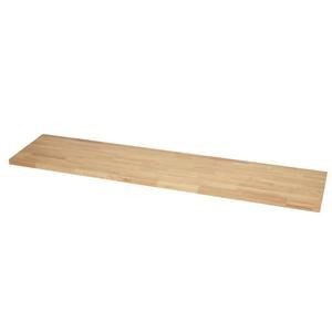Bunker 27365 BUNKER Modular Hardwood Worktop, 2040mm MS400-RW80/FSC Tool