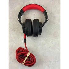 OneOdio A71 Headphones Hi-res Studio Over-Ear 1/4" Wired Closed DJ Black/Red