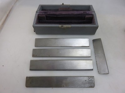 American Optical Microtome 5pc Knife Blade Set Vintage *NO HANDLE*