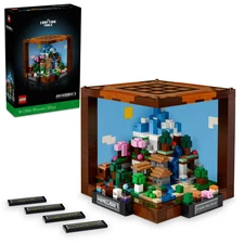 LEGO Minecraft: The Crafting Table Display Building Set for Adults (21265)