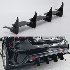 Heckdiffusor Stoßstangen Spoiler Heckschürze für Mercedes-Benz W176 A45 13-18