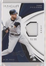 2018 Panini Immaculate Immaculate Swatches 53/99 Todd Frazier #IS-TF 6fs