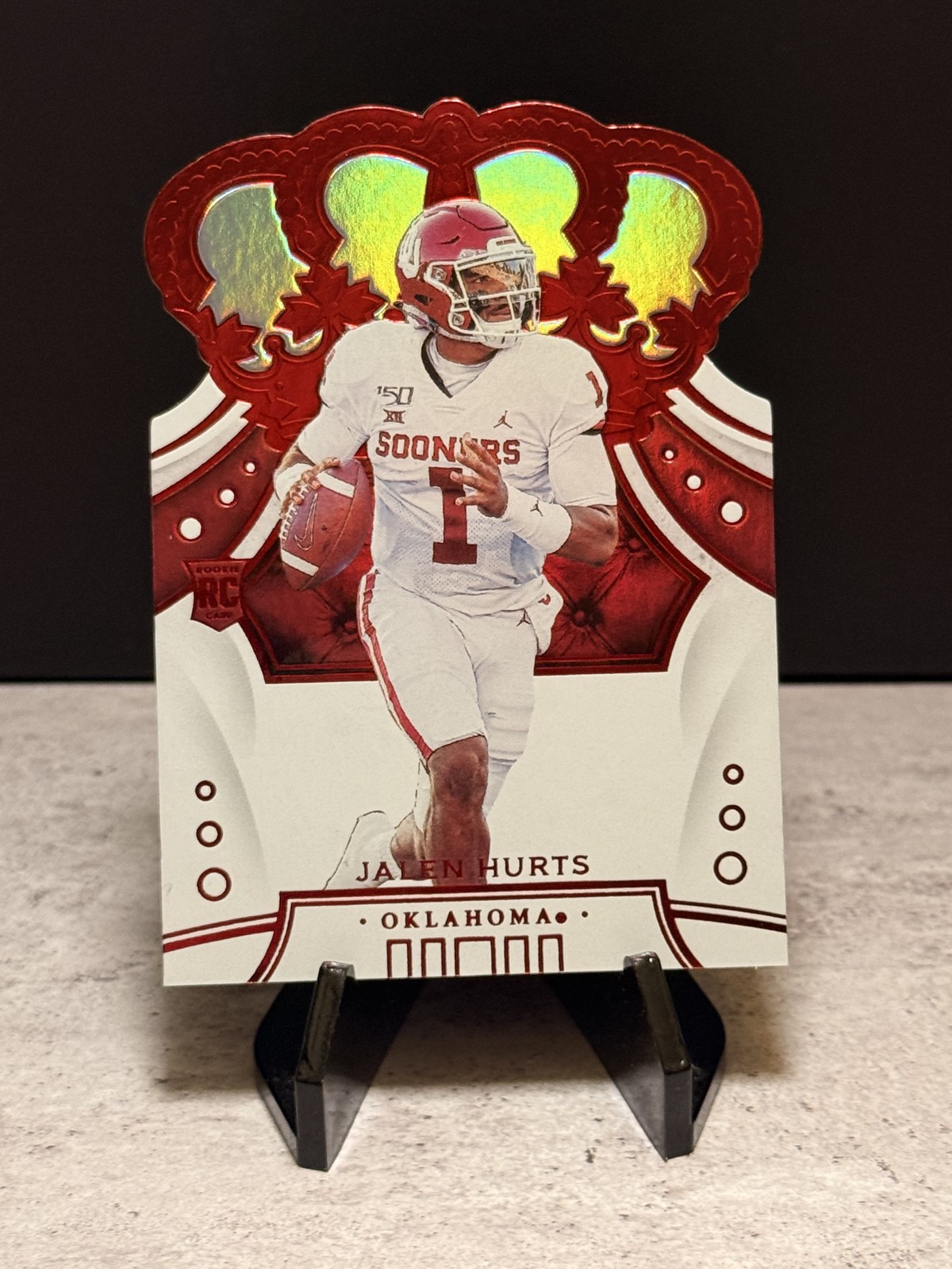 2020 Panini Chronicles Draft Picks - Crown Royale Draft Picks Jalen Hurts #53...