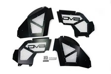DV8 Offroad INFEND03FB Inner Fender With Logo Black Alum Qty 2