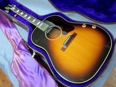 Gibson J-160E with hard case 1996 Acoustic Electric Guitar