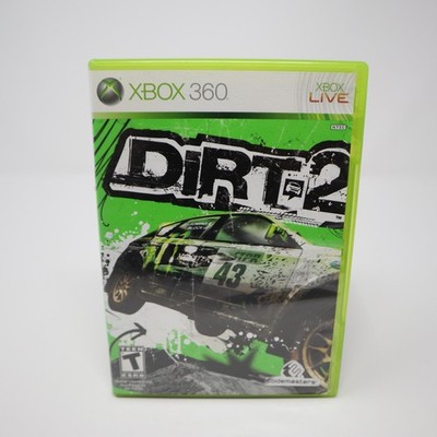 DIRT 2 (Microsoft Xbox, 2009) Complete With Manual