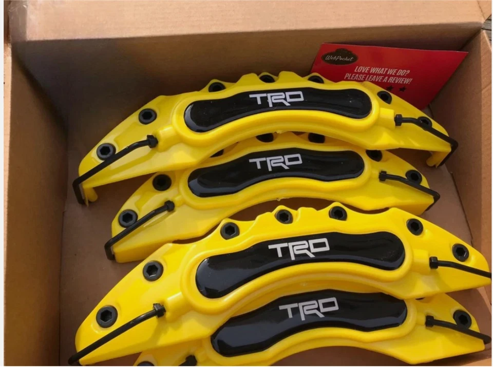 4 крышки тормозных суппортов для TRD Toyota Fortuner, Hilux, RAV4, Tundra Premium - Изображение 3 из 4