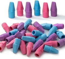 - Pencil Top Erasers, 30 Pack, Latex-Free, No-Smudge