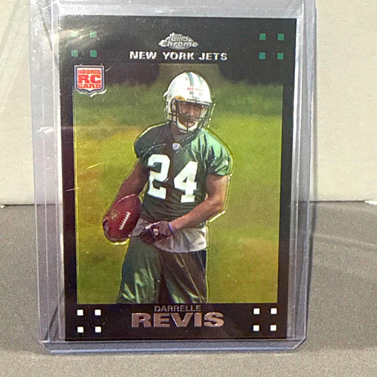 2007 Topps Chrome - Darrelle Revis #TC249 New York Jets (RC)