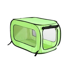 Portable Collapsible Pop Up Travel Pet Cat Dog Kennel Green