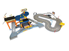 Vintage Hot Wheels play set Nascar and Night Wrecker