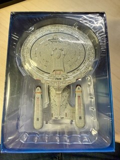 Eaglemoss Star Trek USS Enterprise NCC 1701 D Modelo Sellado 2014 Sin Cargador