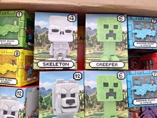 2025 McDonald's Minecraft Toys Collector's set with 11 Minecraft Toys Plus Boxes