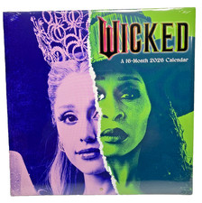 Wicked For Good 2026 16-Month Wall Calendar Christmas Holiday Gift