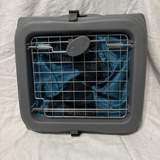 Soft Folding Pet Carrier crate - 13x13 Turquoise Blue/gray Dogs/cats/animals