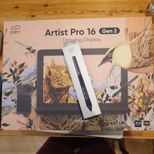 XP Pen Artist Pro 16 Gen 2 Display Drawing Tablet 2.5K + Extra Pen