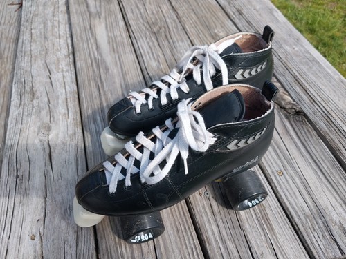 Vtg 1980's Pacer Roller Derby Skates SP204 Roller Derby - 第 1/6 張圖片