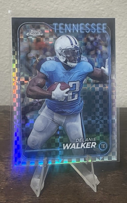 2024 Topps Chrome X-Fractor Delanie Walker Tennessee Titans #193