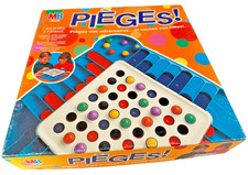 Jeu de société PIEGES MB vintage 1993 complet –  familial