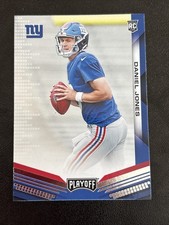 DANIEL JONES 2019 Panini PLAYOFF RC Rookie Card #202 New York Giants. rookie card picture