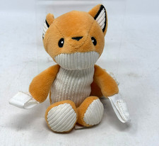 DR. BROWN'S Orange Fox Pacifier Plush Clip Infant Holder Teether