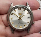 Watch Vintage Seiko 5 Crystal 25 Jewels Mechanical 3 Stars Silver Dial Working