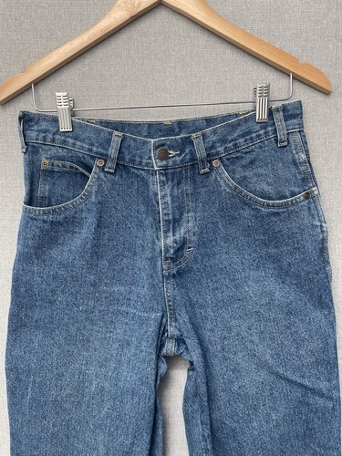 Dickies Men's Carpenter Jeans Size W28 L29 Blue Straight Leg Stone Wash Denim - Picture 6 of 18