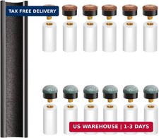 12 PCS Screw on Pool Cue Tips Replacement Kit 10Mm/12Mm/13Mm Pool Stick Tips Rep