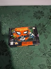 Spider-Man (Super Nintendo, SNES) CIB Manual Inserts ORIGINAL OWNER