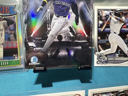 2025 Bowman Adael Amador RC Lot x5 Base x1 ROY X1 Rockstar Rookies Inserts - Picture 14 of 24