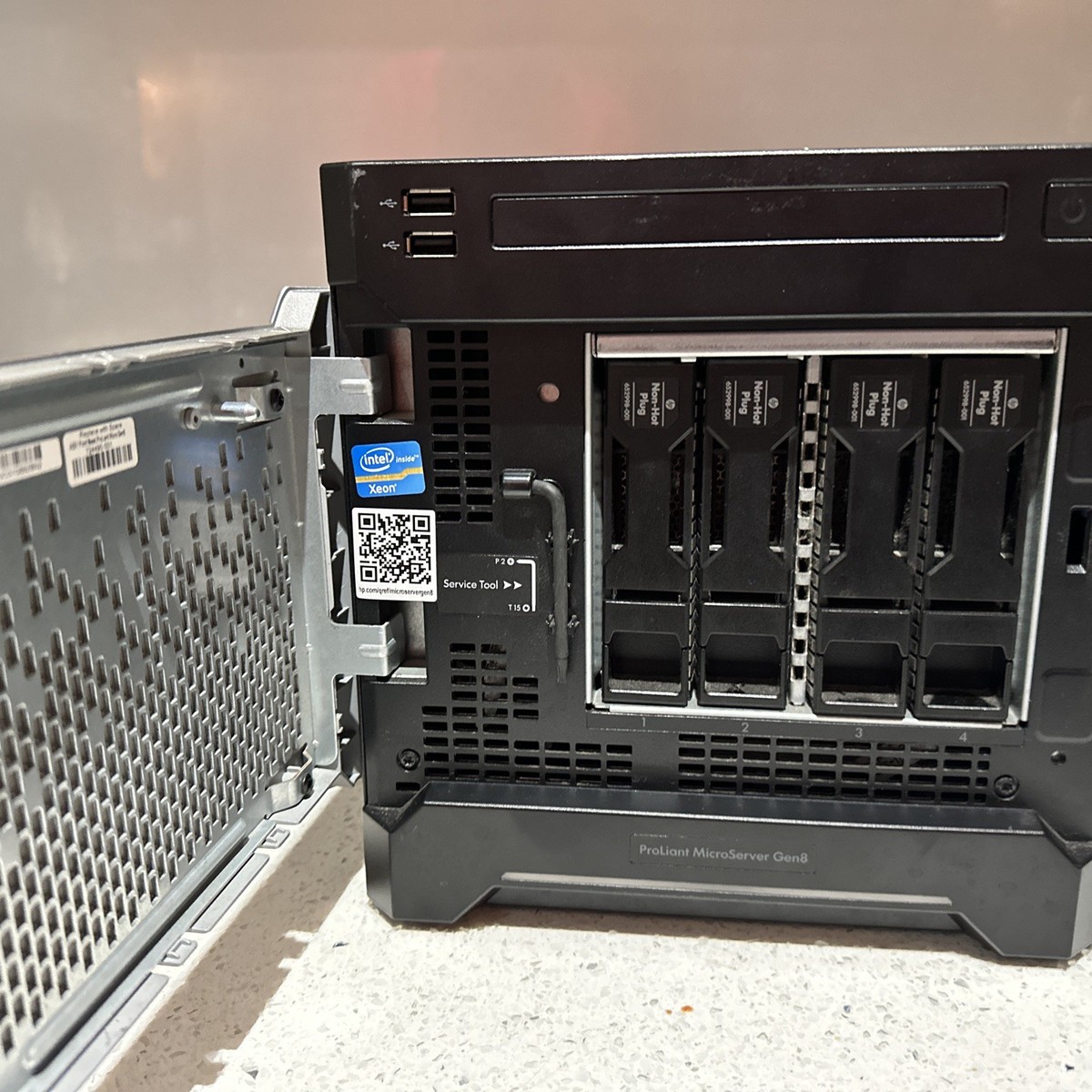 HP PROLIANT TPS-W003 MICROSERVER SERVER TOWER Gen 8, 16G Ram | eBay