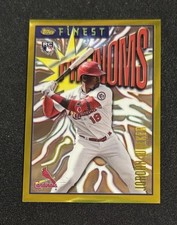 2023 Topps Finest Flashbacks Jordan Walker RC #158 Phenoms GOLD Rare Rookie SP