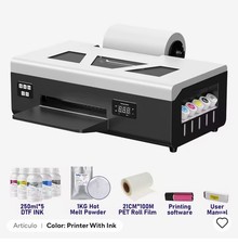 A4 DTF L800 Printer A4 DTF Printer, DTF Printers for T-Shirts, Hoodies, Bag