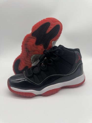 Nike Air Jordan Retro 11 Bred 2019 GS 378038-061 Youth Size 5.5 (5.5Y)