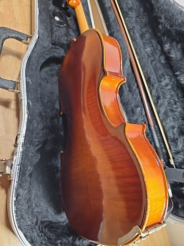 Violino 4/4 Lewis Model 100 misura. Germania, ottime condizioni, con custodia e fiocco - Foto 8 di 15