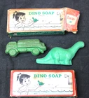 VINTAGE SINCLAIR OIL DINO SOAP & GAS TANKER SOAP WITH TWO BOXES ~ AS IS