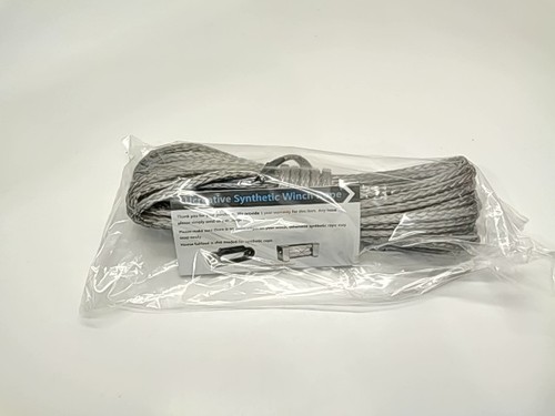 Ucreative 3/16 in x 50ft 5000lb Gray Winch Rope - --- Amazon NOS