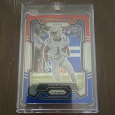Panini 2023 Prizm Josh Downs #345 Red White & Blue Rookie Colts Football