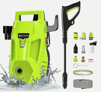 2300W  Electric High Pressure Washer High Power Jet Car Wash Nozzle Detergent uk