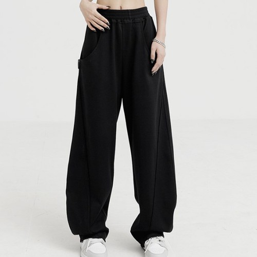 Trendy Wide Leg Sweatpants for Women with Comfortable High Waist Design - Picture 7 of 22