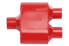 Cherry Bomb Extreme Performance Muffler 7425cb - 2.5-2.25 Centerdual