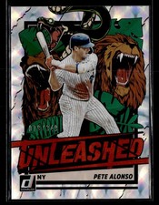 2021 Donruss #UNL7 Pete Alonso Unleashed Silver #/349