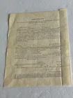 CIVIL WAR  DISCHARGE 1862 PVT YOUNG SGN CAPTAIN J COLEMAN KIA GAINES MILLS