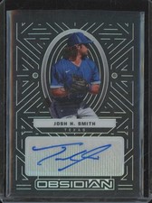 2022 Panini Chronicles Obsidian JOSH SMITH Auto Texas Rangers Baseball MLB NC20