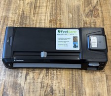 FoodSaver Vacuum Sealer Electric Vac/Seal, Seal Black/Gray Plastic Unit