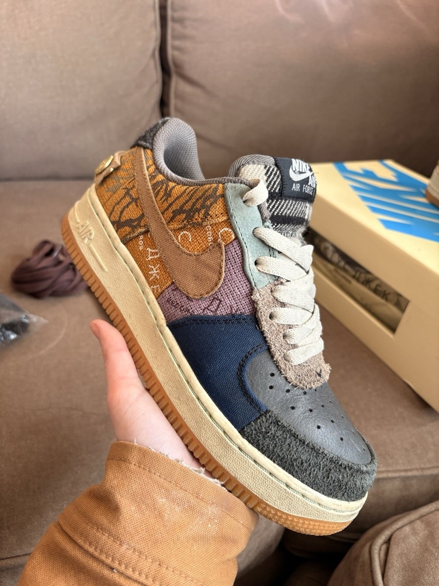 Nike Air Force 1 Low Cactus Jack Patchwork Multicolor Men's