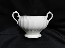 Myott Staffordshire Olde Chelsea, Cream w/ Swirl: Sugar Bowl, No Lid, As Is