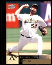 2009 Upper Deck Andrew Brown Oakland Athletics #797