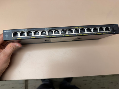 NETGEAR 16-Port PoE Gigabit Ethernet Easy Smart Managed Switch (GS316EPP)